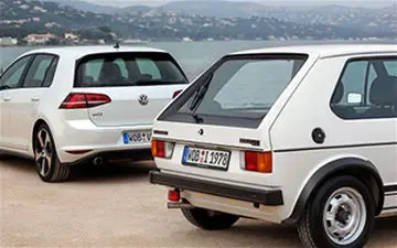 سیر تحول خودروی گلف از سال ۱۹۷۵ تا ۲۰۱۷ + فیلم