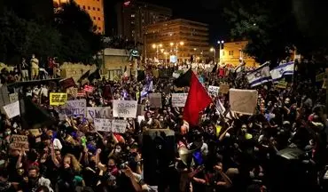 پلیس اسرائیل ۵۰ تن از معترضان علیه نتانیاهو را بازداشت کرد