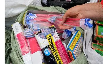 نقشه خطرناک 7 جوان همدانی برای چهارشنبه سوری/ 700 هزار ترقه منفجر نشد!
