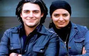 رضا گلزار و مهناز افشار در یک مراسم