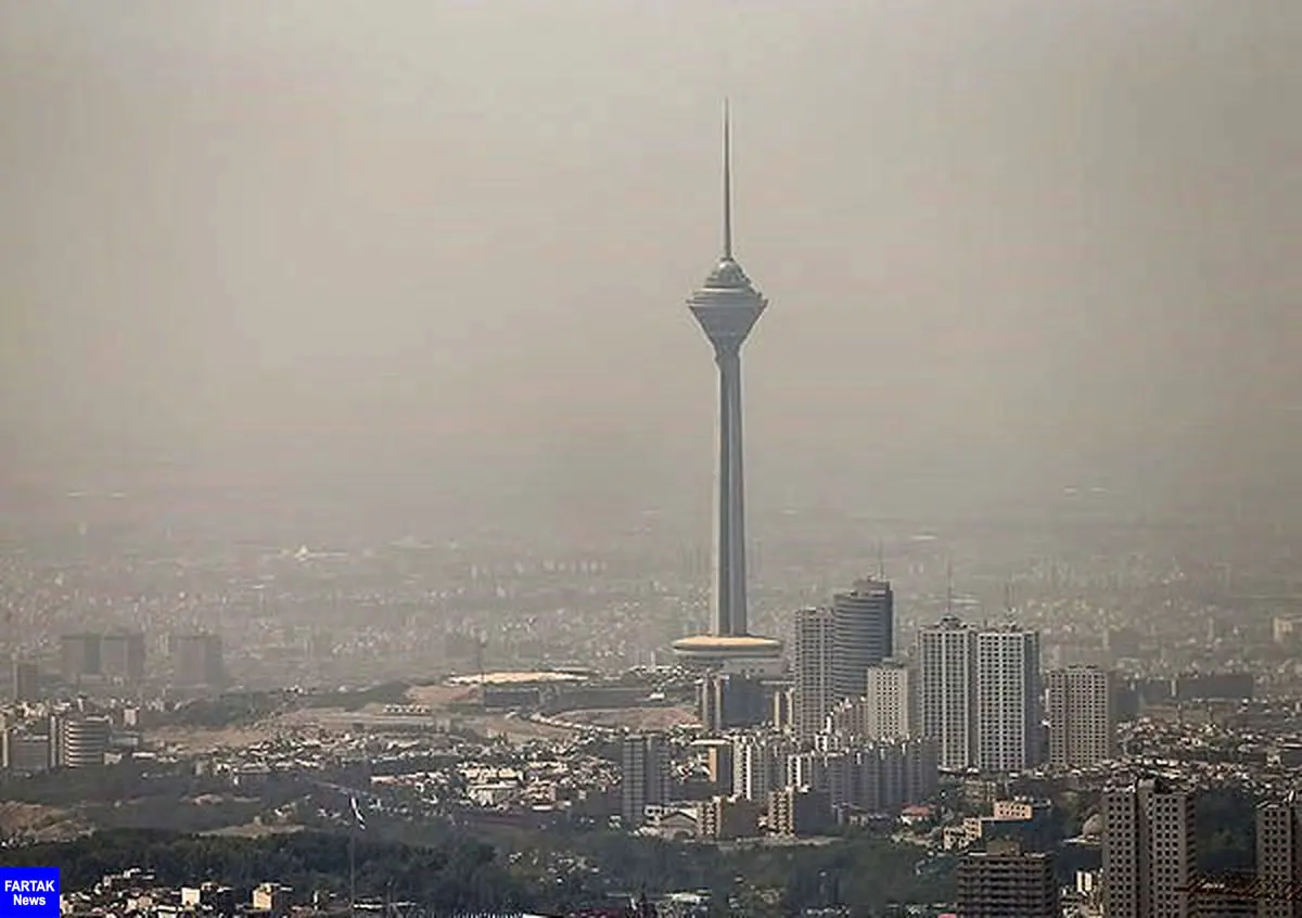 هواشناسی تهران: هوا تا پنج‌شنبه ناسالم است