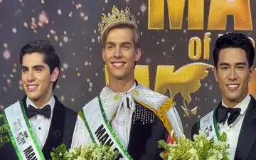 مدل خوش‌چهره‌ای که قلب داوران را ربود؛ مرد سال ۲۰۲۵ معرفی شد