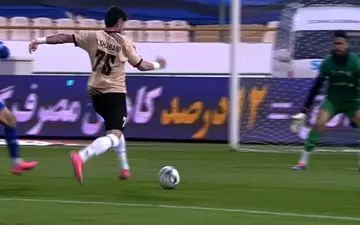 گل اول شمس‌آذر به استقلال + ویدئو