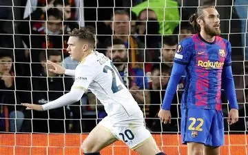 لیگ اروپا| بارسلونا در نوکمپ از پس ناپولی برنیامد/ شوک اسکاتلندی‌ها به دورتموند در‌ آلمان 