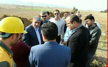بازدید مدیرعامل گاز استان کرمانشاه و نماینده مدیر گازرسانی از پروژه های گازرسانی غرب استان