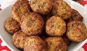 غذای رژیمی برای کسانیکه گوشت نمی خورند| طرز تهیه کوفته کدو سبز