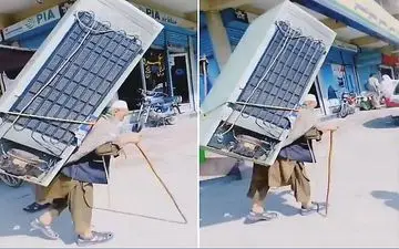 بار عجیب پیرمرد عرب همه را متعجب کرد