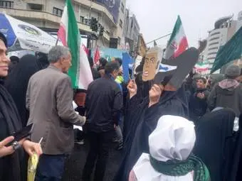 راهپیمایی روز قدس تهران