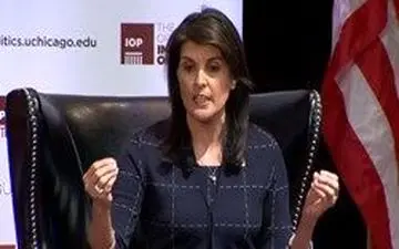 نیکی هیلی:در مورد سوریه خواهیم دید که آیا مسکو وجدان دارد یا نه؟