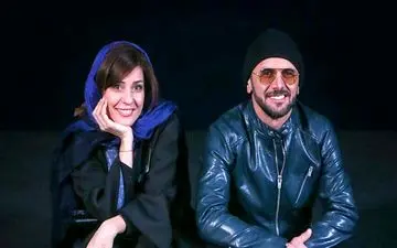 تیپ متفاوت امین حیایی و سارا بهرامی در جشنواره فجر