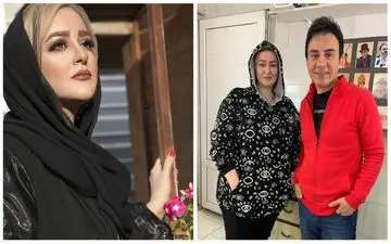 ازدواج نعیمه نظام دوست و عمو پورنگ لو رفت!! + عکس مراسم