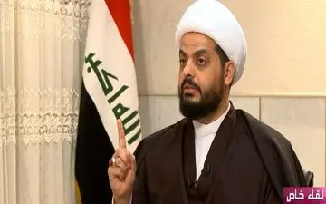 قیس خزعلی: گزینه پاسخ نظامی علیه نظامیان آمریکایی همچنان پابرجاست