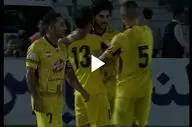 گل اول فجرسپاسی به پرسپولیس/ شلیک از قلب خط دفاعی + ویدئو