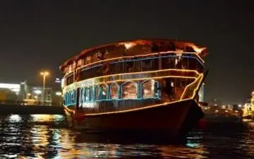 برپایی آیین نوروزگاه و تورهای سنتی دریایی با لنج در هرمزگان