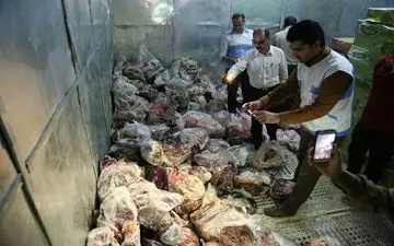 کشف سردخانه غیرمجاز توسط دامپزشکی استان کرمانشاه