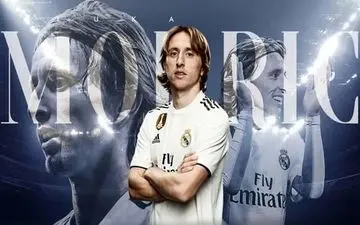 مودریچ به عنوان بهترین بازیکن ماه رئال مادرید انتخاب شد