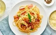 طرز تهیه فتوچینی با بیکن فرانسوی و سس مخصوص آلفردو
