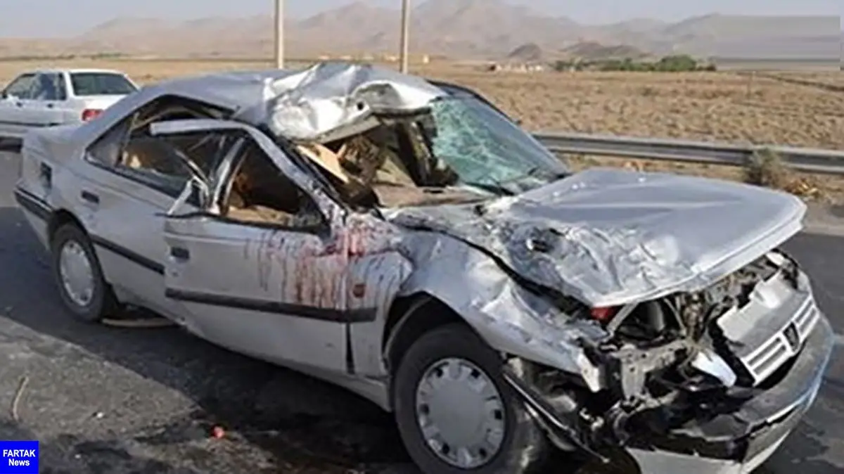 ۴ کشته بر اثر واژگونی پژو ۴٠۵ در جاده کرمان بم