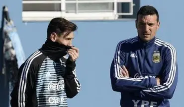 اسکالونی: حضور مسی برای آرژانتین ضروری است