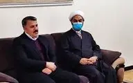 دیدار مدیر کل اموال و املاک استان ایلام با امام جمعه شهرستان چرداول