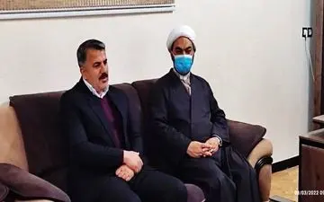 دیدار مدیر کل اموال و املاک استان ایلام با امام جمعه شهرستان چرداول