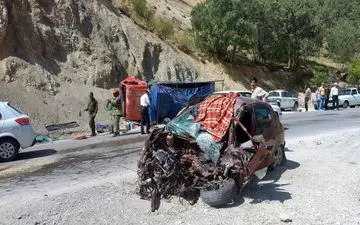 تصادف هولناک در جاده کاکان