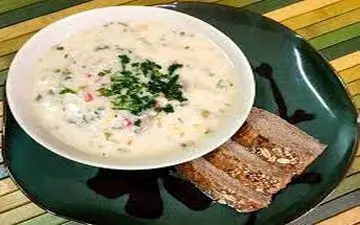 سوپ شیک و خوشمزه رستورانی | حتما درستش کن!