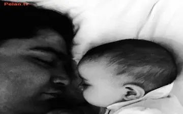 عکس متفاوت همسر و دختر آزاده نامداری 