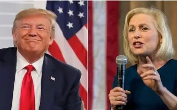 واکنش تمسخرآمیز ترامپ به کناره گیری سناتور«گیلیبراند» از رقابتها
