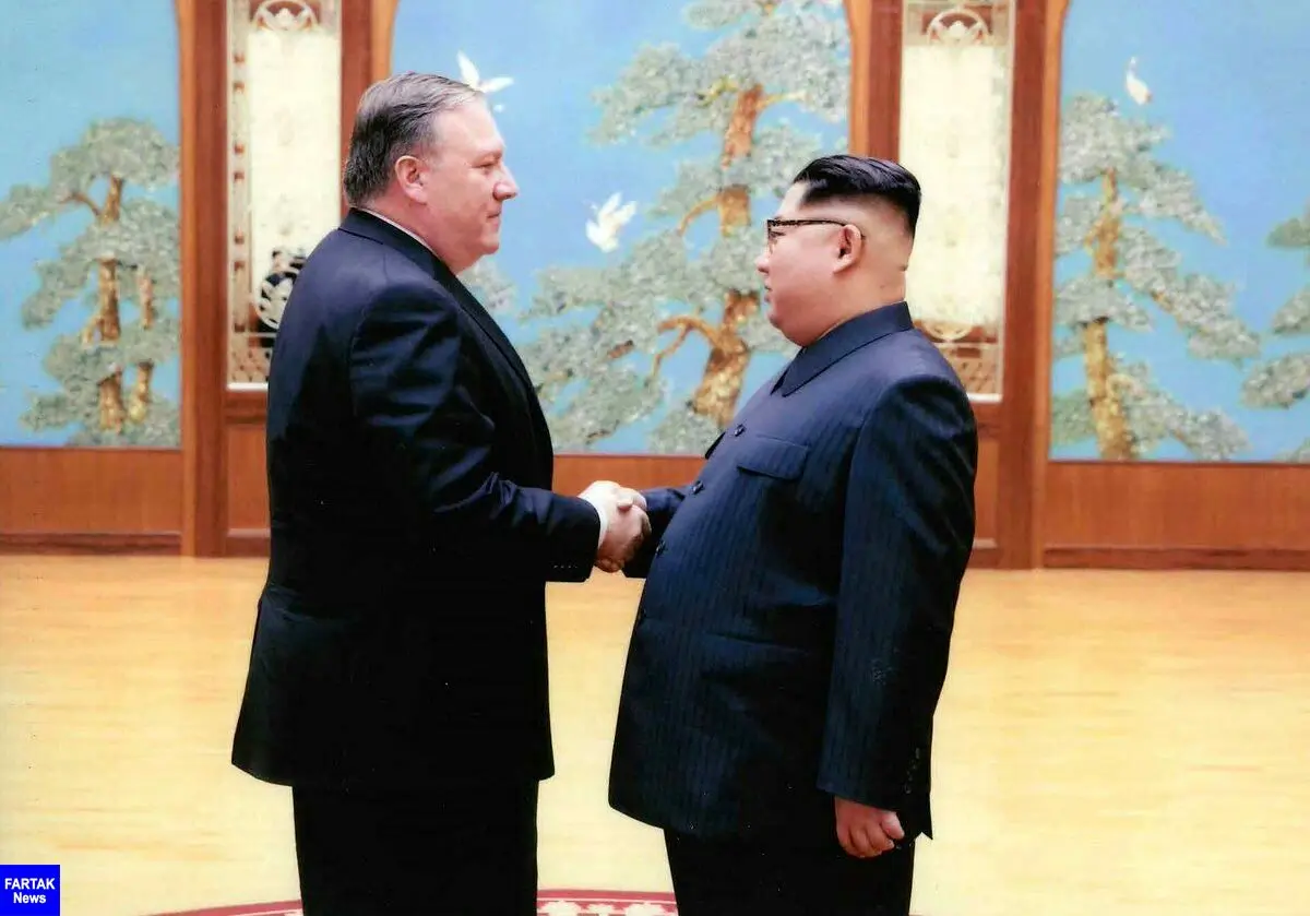  کاخ سفید عکس های دیدار پمپئو با رهبر کره شمالی را منتشر کرد