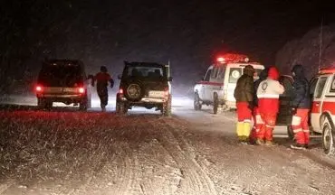 اعزام ۴۳ امدادگر به محل بالگرد حادثه دیده در اشترانکوه
