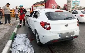  مرگ غم انگیز جوان مشهدی وسط خیابان!