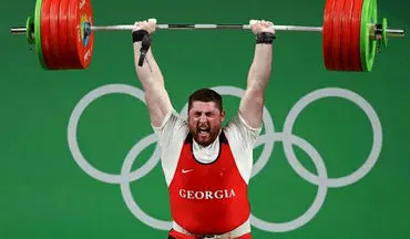 رکوردشکنی ستاره فوق سنگین وزنه‌برداری گرجستان در المپیک