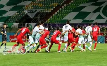 اختصاصی/ تصاویری دیدنی از بازی پرسپولیس و ذوب آهن 