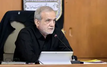 پزشکیان به وزارت امور خارجه رفت
