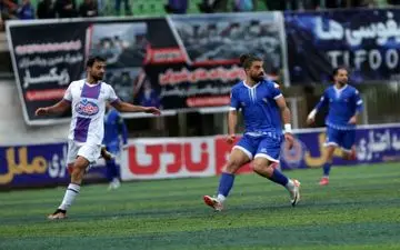 گزارش تصویری دیدار داماش گیلان و آریو اسلامشهر