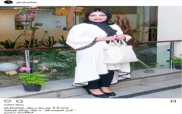 پوشش و میکاپ ژاله درستکار در فرهنگسرای ارسباران + عکس