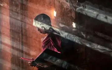  عکس منتخب نشنال جئوگرافیک | راهب جوان