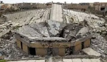 قبر تخریب شده صدام در "العوجه" عراق + فیلم 