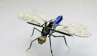 استفاده از حشرات رباتیک برای تعمیر موتور هواپیما + فیلم 