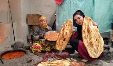 نان بربری و املت در تنور زیرزمینی: طعم اصیل زندگی روستایی در افغانستان | فیلم