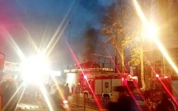  آتش‌سوزی انبارلوازم خانگی درتهران 