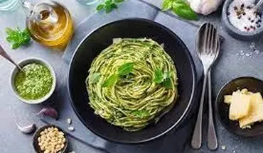 طرز تهیه پاستا پستو بدون مرغ!