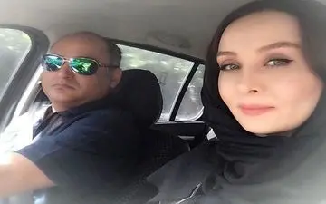 عشق خدایی حدیث فولادوند به رامبد شکرابی +عکس