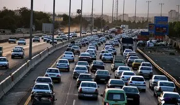 ترافیک سنگین مسیر چالوس تا تهران/کرج - چالوس یک طرفه شد