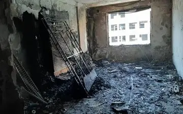 آتش‌سوزی هتل زرین دماوند بعد از  ۴۵ دقیقه مهار شد