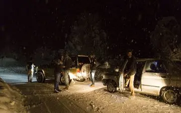 محور مهاباد -بوکان مسدود شد / تعیین مسیر جایگزین