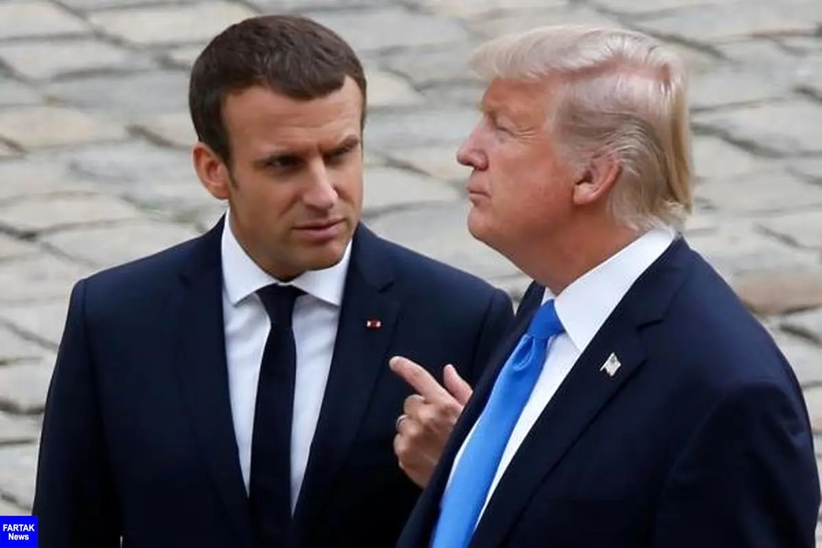 فرانسه خطاب به ترامپ: نجابت، مناسب بود