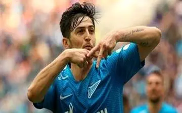 رکورد سردار آزمون در 5 بازی اخیر زنیت 