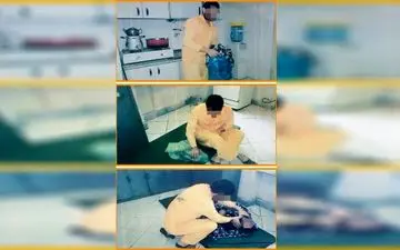 وقتی وارد خانه خواهر زنم شدم داخل کمد دیواری بزرگ صحنه بدی دیدم و ..! 